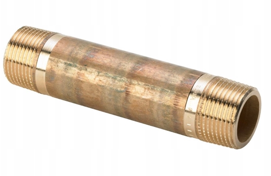 Picture of Duga zczka 1/2 x 80 braz / blyszczacycznik do rur