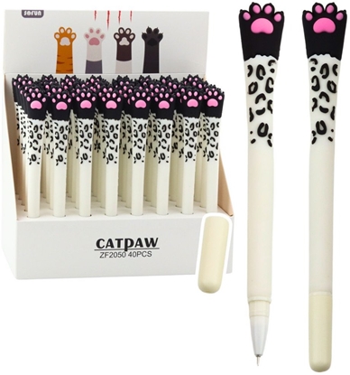 Attēls no Dugopis elowy Kocia apka Niebieski Tusz Zatyczka Biao Czarny 16,5cm LEAN