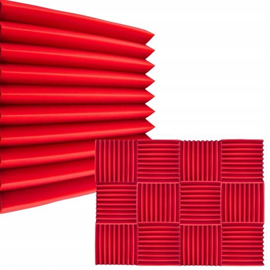 Изображение DNA AM4 RD panel akustyczny zestaw 12 szt. czerwon