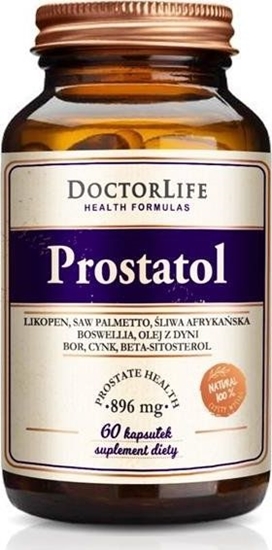 Picture of Doctor Life DOCTOR LIFE_Prostatol 896mg suplement diety 60 kapsuek