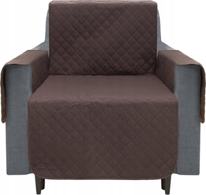 Изображение DOGGY POKROWIEC PARIS NA FOTEL BRZOWY