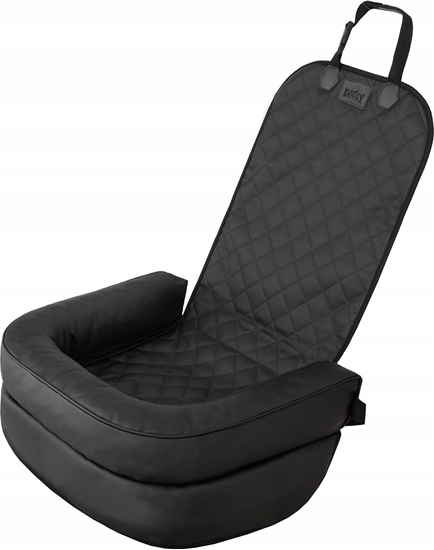 Picture of DOGGY TRANSPORTER FRONT CZARNY SKAJ