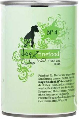 Picture of Dogz Finefood N.04 Kurczak i baant puszka 800g