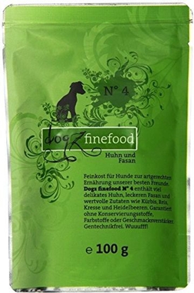Изображение Dogz Finefood N.04 Kurczak i baant saszetka 100g