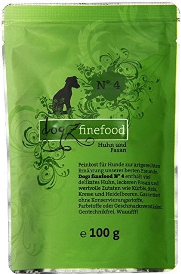 Picture of Dogz Finefood N.04 Kurczak i baant saszetka 100g
