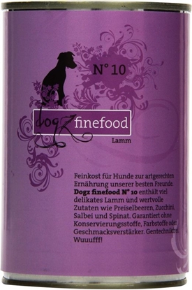 Picture of Dogz Finefood N.10 Jagnicina puszka 800g