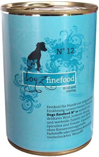 Изображение Dogz Finefood N.12 Dziczyzna i led puszka 400g