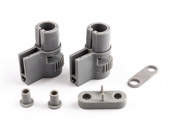 Picture of DOLNY ZAWIAS PLASTIKOWY PARAWANY EASY NEW 2 SKRZYDOWEGO