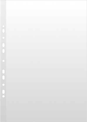 Picture of Donau Koszulki A3 groszkowe pionowe ekologiczne