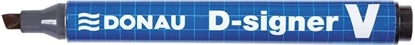 Picture of Donau Marker permanentny DONAU D-Signer V, city, 1-4mm (linia), czarny