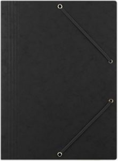 Picture of Donau Teczka A4 preszpan z gumk czarna (8643080-01PL)