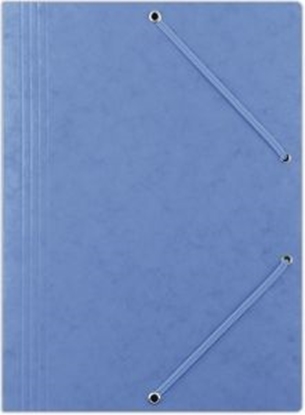 Picture of Donau Teczka A4 preszpan z gumk niebieska (8643080-10PL)