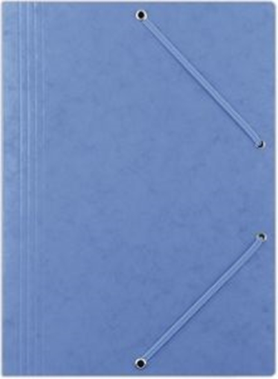 Picture of Donau Teczka A4 preszpan z gumk niebieska (8643080-10PL)