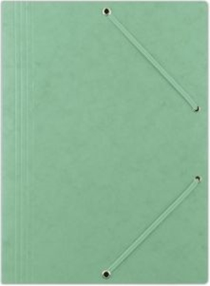 Picture of Donau Teczka A4 preszpan z gumk zielona (8643080-06PL)