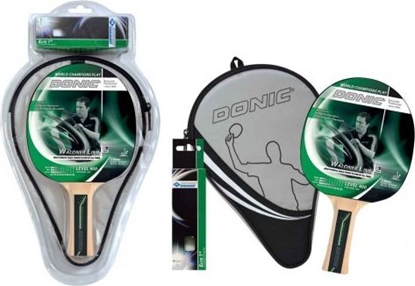 Изображение Donic Rakietka + pokrowiec + pieczki tenis stoowy