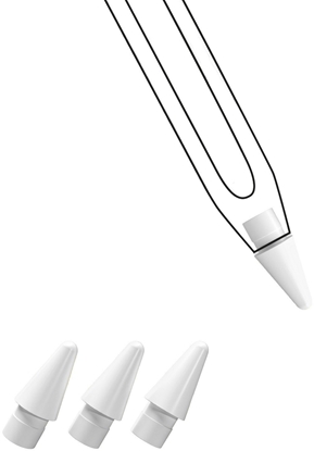 Attēls no doodroo Apple Pencil Plastik Tip - 3 szt.