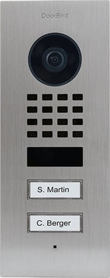 Picture of DoorBird D1102V IP Vid. Türst. V2A Edels. 2Ruftasten Unterputz