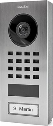 Picture of DoorBird DoorBird D1101V IP Video Türstation Aufputz Edelstahl V2A