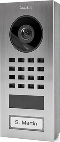 Picture of DoorBird DoorBird D1101V IP Video Türstation Aufputz Edelstahl V2A