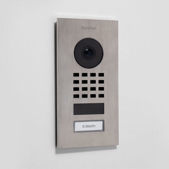 Picture of DoorBird DoorBird D1101V IP Video Türstation Unterputz Edelstahl V2A