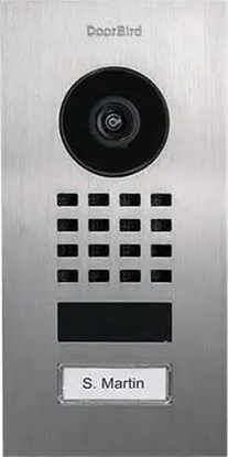 Picture of DoorBird DoorBird D1101V IP Video Türstation Unterputz Edelstahl V2A