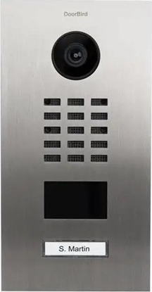 Attēls no DoorBird DoorBird D2101V IP Video Türstation V2A Edelstahl