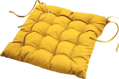 Attēls no Douceur d`Interieur PODUSZKA NA KRZESO ESSENTIEL - MUSZTARDOWA 40x40