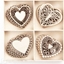 Picture of DP Craft Ksztaty z drewna DPCRAFT Serca 20szt. Dalprint