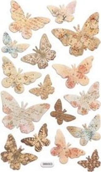 Picture of DP Craft Naklejki z pianki DPCRAFT Motyle 16szt. Dalprint
