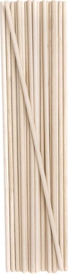 Picture of DP Craft Patyczki kreatywne okr±ge jumbo naturalne 20szt