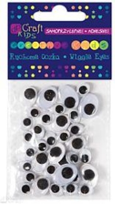 Attēls no DP Craft Ruchome oczka owalne mix