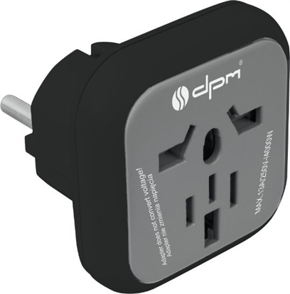 Picture of DPM Adapter podróny Europa, czarny