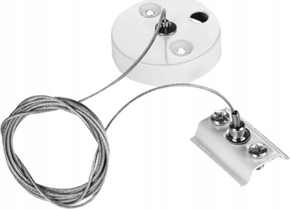 Picture of DPM Zestaw linkowy do montau szyn natynkowych, biay, X-LINE