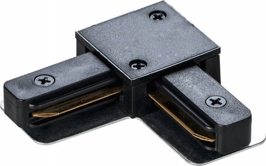 Изображение DPM Zczka typu "L" do szyny natynkowej, czarna, X-LINE