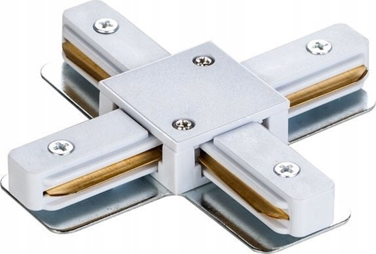 Picture of DPM Zczka typu "X" do szyny natynkowej, biaa, X-LINE