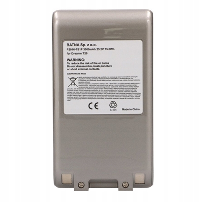 Picture of Dreame T20 P2016-7S1P 3000Mah 25.2V | Bateria Akumulator |