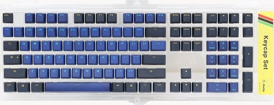 Picture of Ducky Ducky "Horizon" PBT Double-Shot Keycap Set, DE Layout