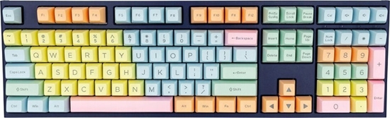 Picture of Ducky Ducky Cotton Candy PBT Double-Shot Keycap Set, US Layout