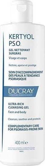 Изображение Ducray  Kertyol P.S.O Ultra-Rich Cleansing Gel el myjcy do twarzy i ciaa na uszczyc 400ml
