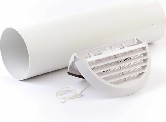 Picture of Duni Udsugningsgitter Xpelair 100 mm Hvid 1 stk