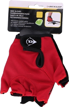 Attēls no Dunlop Rkawiczki rowerowe Dunlop senior r. XL - czerwony