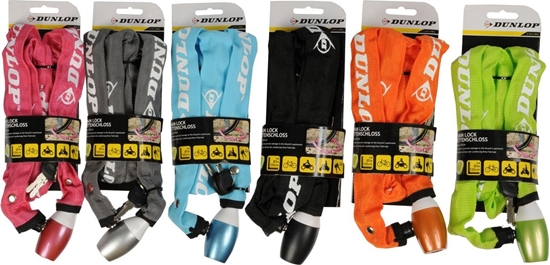 Picture of Dunlop Zapicie rowerowe acuch na zamek d. 120cm