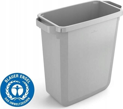Picture of Durable DURABLE Abfallbehälter Durabin ECO 60 Liter rechteckig grau