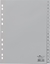Attēls no Durable DURABLE A-Z Register A4 20tlg. aus PP volldeck. grau