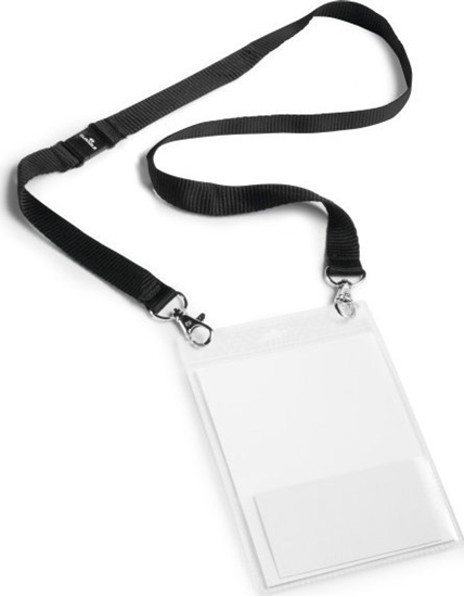 Picture of Durable DURABLE Event-Namensschild A6 mit Textilband Duo 10 St schw