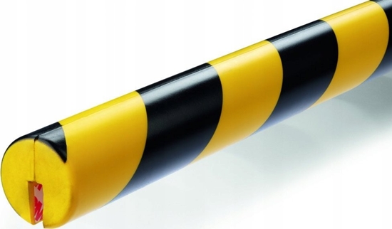 Picture of Durable DURABLE Kantenschutzprofil E8   gelb/schwarz selbstkl 1m
