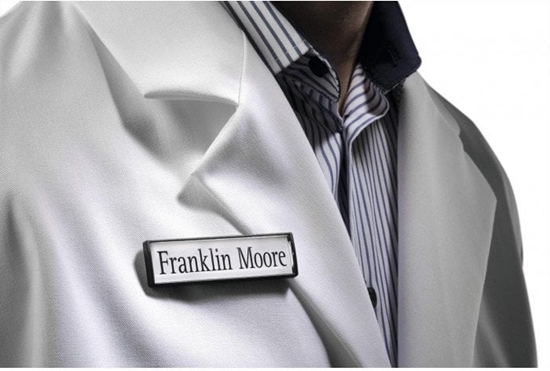 Picture of Durable DURABLE Namensschild Clip-Card Magnet 17x67mm 25er Pck schw