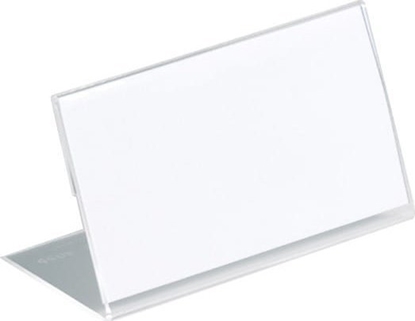 Attēls no Durable DURABLE Tischnamensschild Acryl 52x100mm transp 10er Pck
