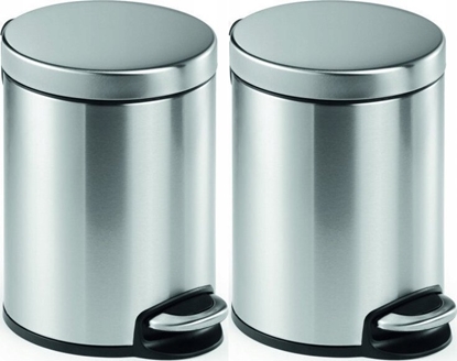 Attēls no Durable DURABLE Treteimer Kosmetikeimer Edelstahl rund 5