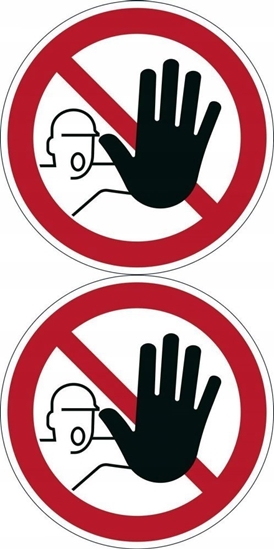 Picture of Durable DURABLE Verbotsaufkleber 'Zutritt verboten'